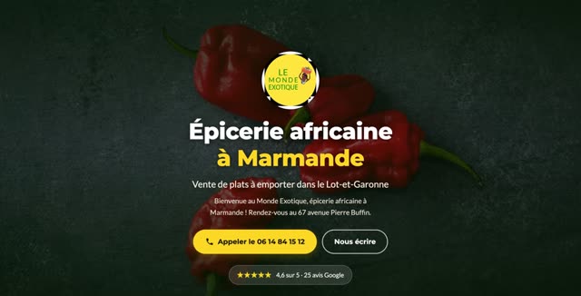 Site refait — épicerie, Marmande